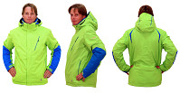 LYŽAŘSKÁ BUNDA BLIZZARD PERFORMANCE JACKET (GREEN/BLUE/SILVER, BLACK/RED/SILVER, BLUE/GREEN/SILVER) LYŽAŘSKÁ BUNDA BLIZZARD PERFORMANCE JACKET (GREEN/BLUE/SILVER, BLACK/RED/SILVER, BLUE/GREEN/SILVER)