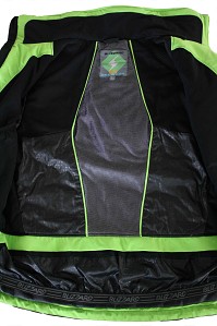 LYŽAŘSKÁ BUNDA BLIZZARD RACE JACKET (BLACK/BLACK/GREEN, BLACK/BLACK/ORANGE) LYŽAŘSKÁ BUNDA BLIZZARD RACE JACKET (BLACK/BLACK/GREEN, BLACK/BLACK/ORANGE)