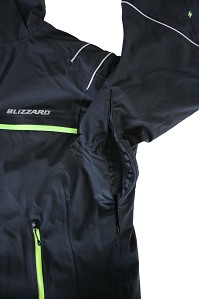 LYŽAŘSKÁ BUNDA BLIZZARD RACE JACKET (BLACK/BLACK/GREEN, BLACK/BLACK/ORANGE) LYŽAŘSKÁ BUNDA BLIZZARD RACE JACKET (BLACK/BLACK/GREEN, BLACK/BLACK/ORANGE)