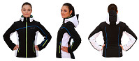 LYŽAŘSKÁ BUNDA BLIZZARD VIVA RACE JACKET (BLACK/WHITE/LIGHT BLUE/GREEN) LYŽAŘSKÁ BUNDA BLIZZARD VIVA RACE JACKET (BLACK/WHITE/LIGHT BLUE/GREEN)