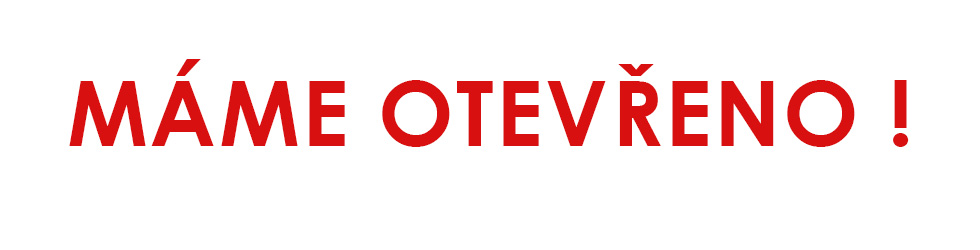 Mame otevreno